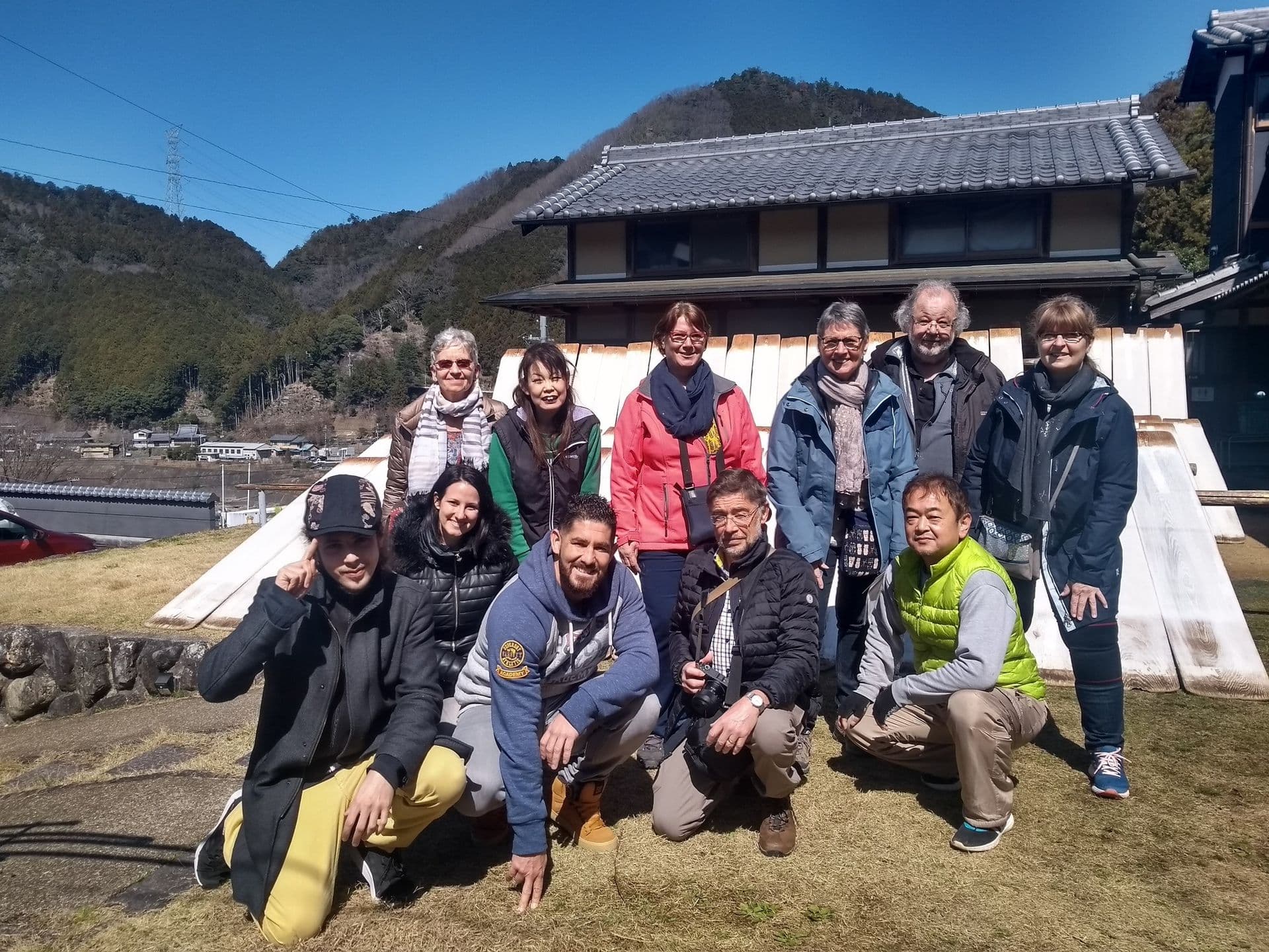 Washi experience in Yoshino