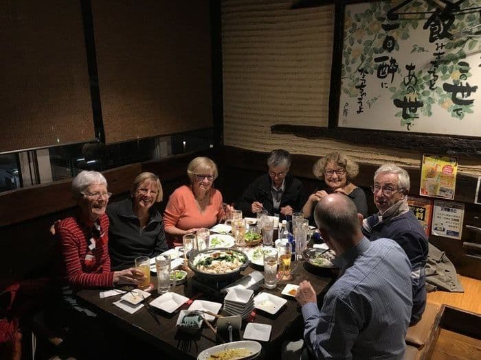 Welcome dinner in Fukuoka - motsunabe