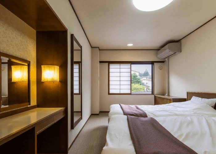Okuhida Hotspring Hirayukan room