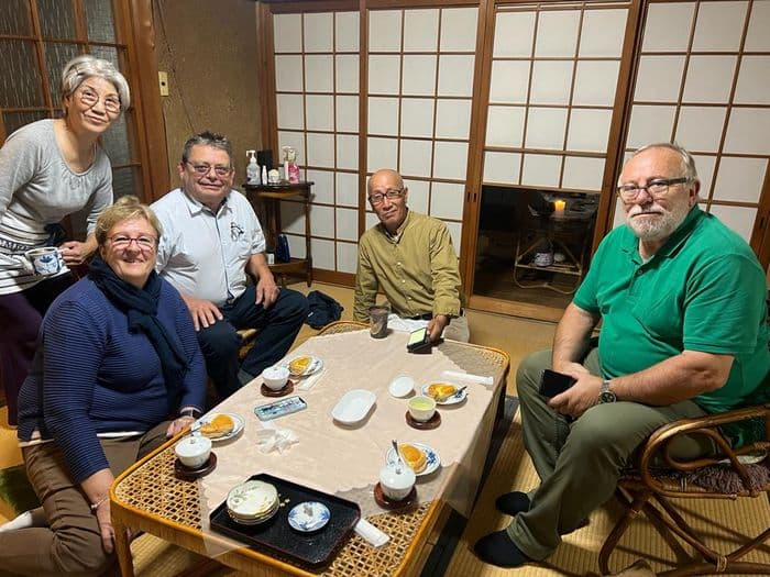 Moment convivial à Wazuka