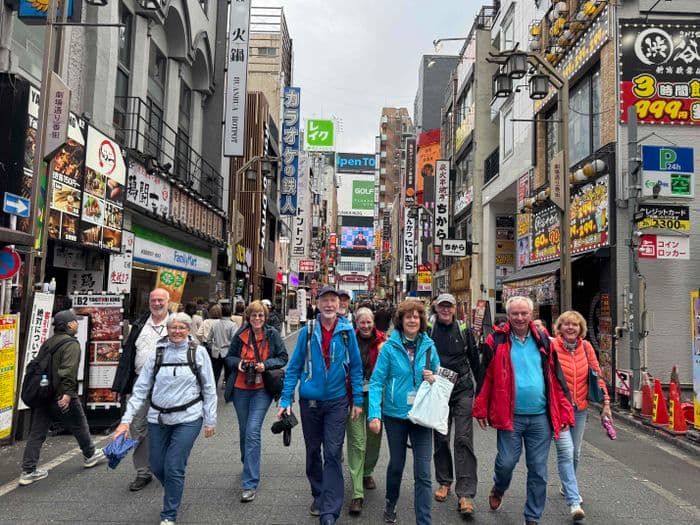 Der erste Tag in Tokio