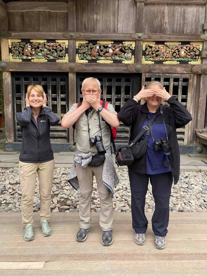 Drei Affen von Nikko