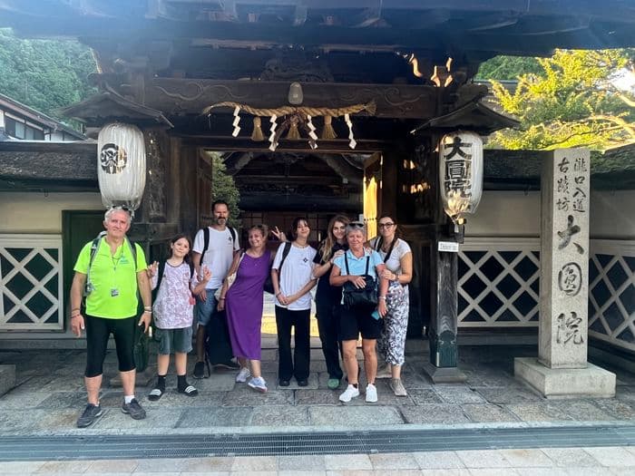 Arrivée au monastère!