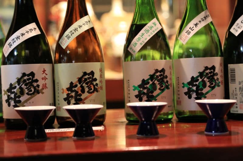 Sake tasting