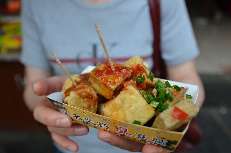 Stinky tofu
