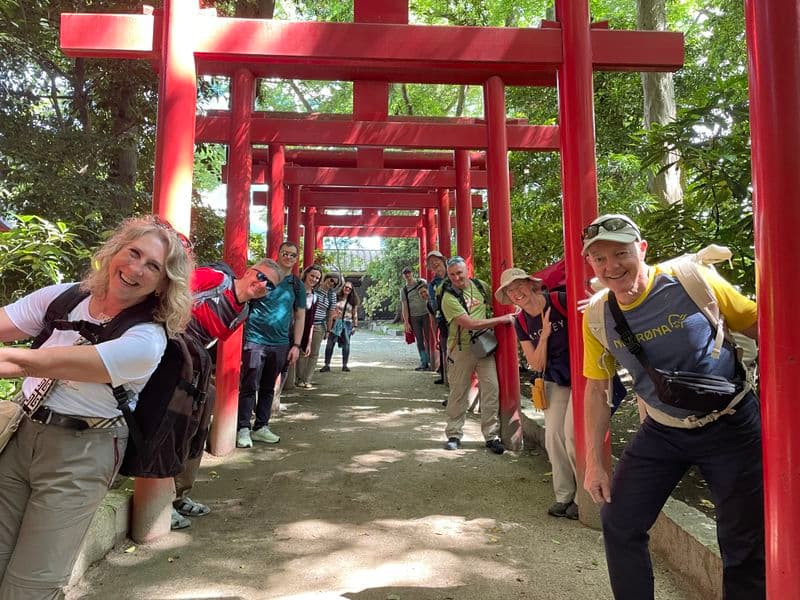 Bei unserem ersten Schrein Besuch